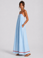 ARENA | ELEGANTE VESTIDO LARGO SIN MANGAS