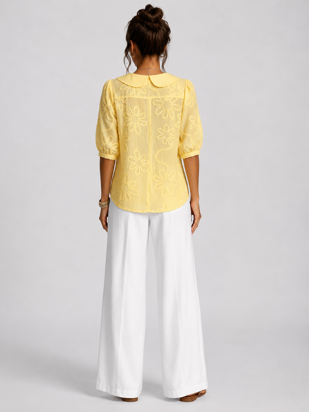 FIORA | BLUSA ELEGANTE CON ESTAMPADO FLORAL
