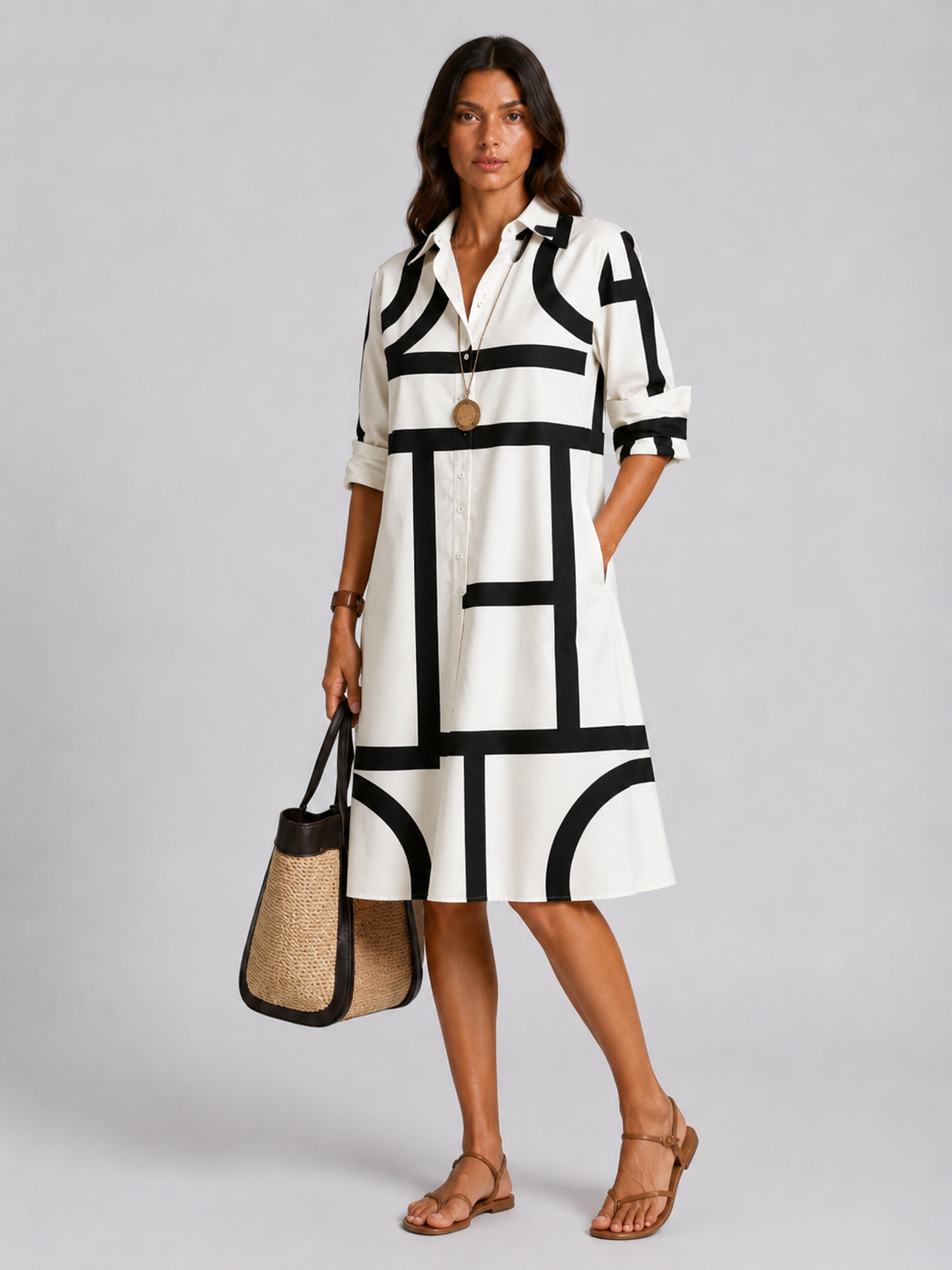 BRISA | VESTIDO MIDI ELEGANTE