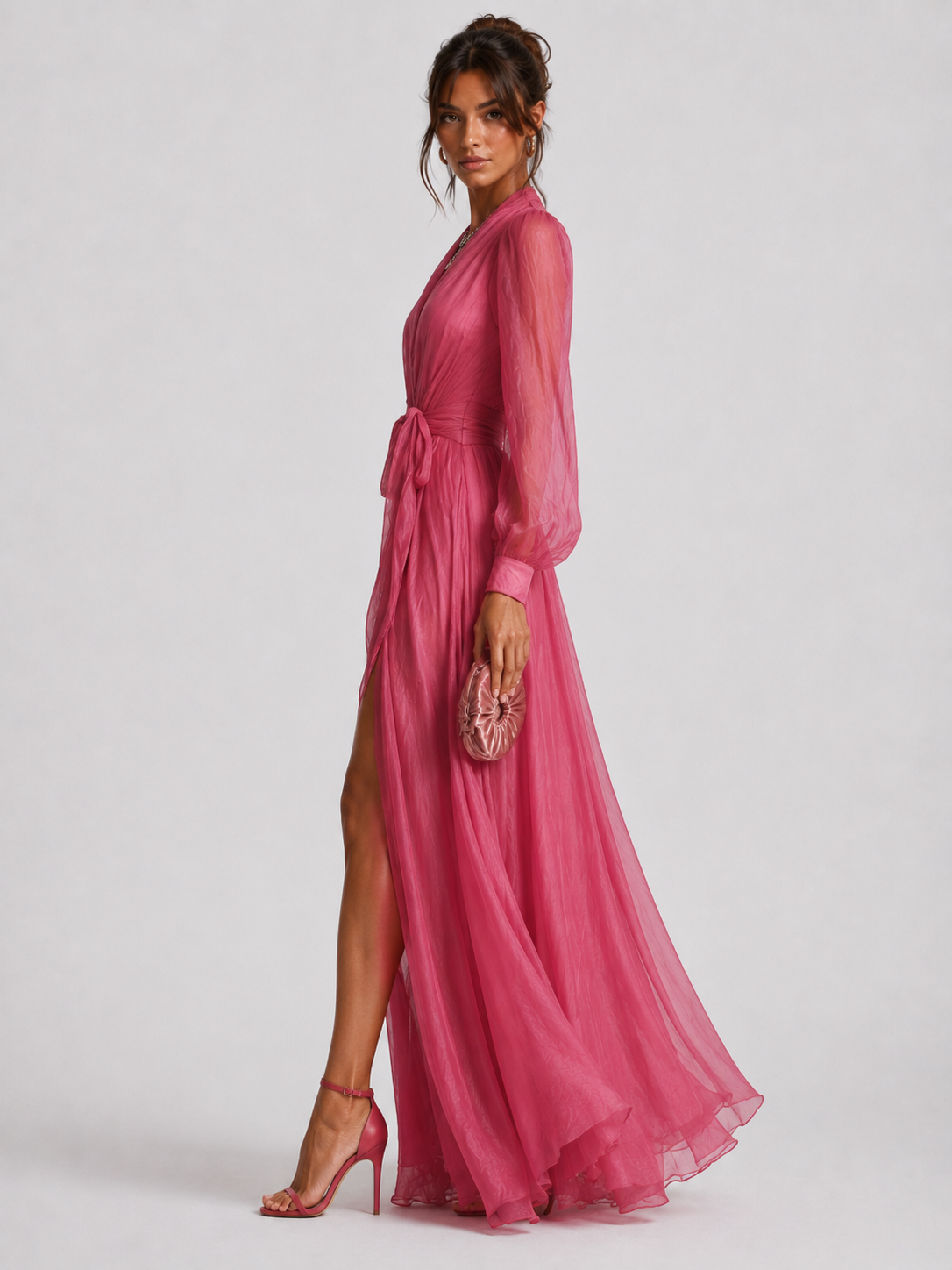 CAMILA | VESTIDO CON ESCOTE EN V