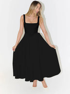 LUNA | VESTIDO MIDI ELEGANTE Y FEMENINO