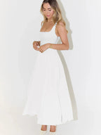 LUNA | VESTIDO MIDI ELEGANTE Y FEMENINO