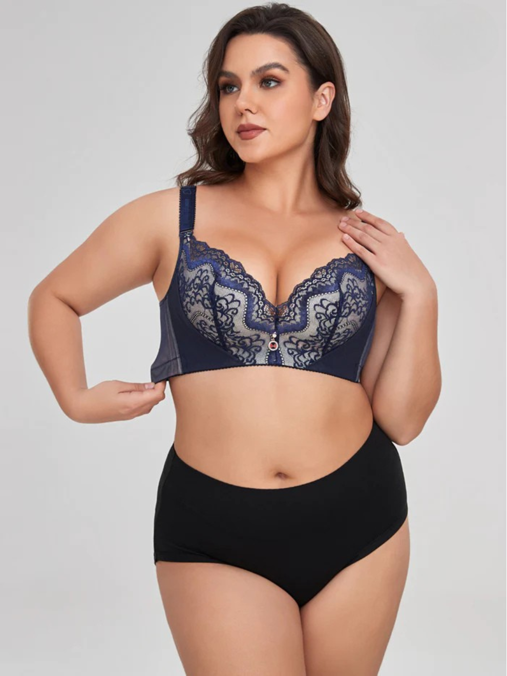 KIARA | SUJETADOR PUSH-UP CON ENCAJE